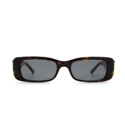 Shop Balenciaga Bb0096s Dinasty-linea Everyday Sunglasses