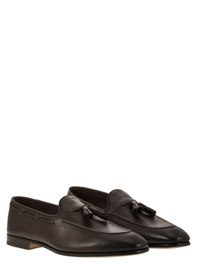 Shop Church's Brushed Calf Leather Loafer