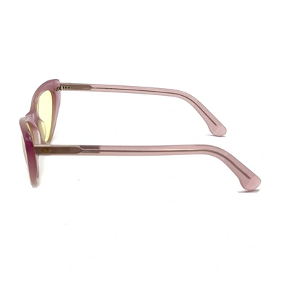 Shop Bobsdrunk Mariposa Sunglasses In Pink