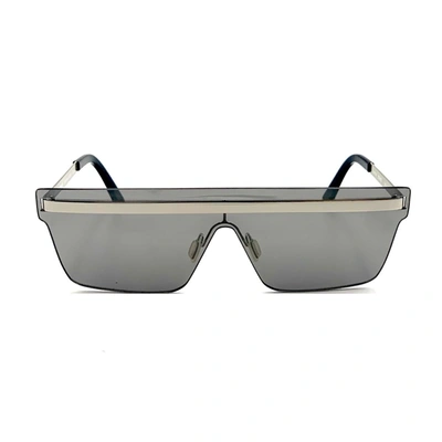 Shop Bobsdrunk Martin/s Sunglasses In Silver