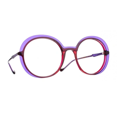 Shop Caroline Abram Ella Eyeglasses In Viola