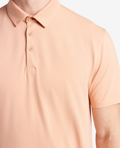 Shop Kenneth Cole The Performance Polo In Coral