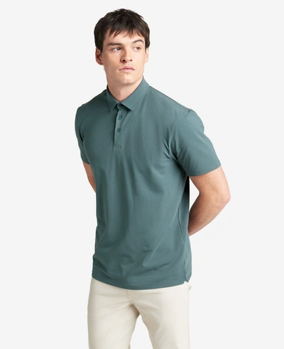 Shop Kenneth Cole The Performance Polo In Dark Teal