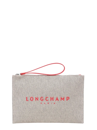 Shop Longchamp Canvas Pochette
