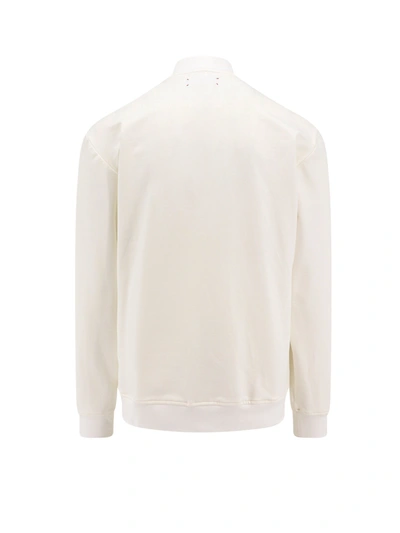 Shop Kiton Cotton Sweatshirt With Iconic Enamelled Sliders