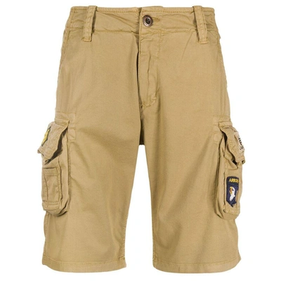 Shop Alpha Industries Shorts In Brown