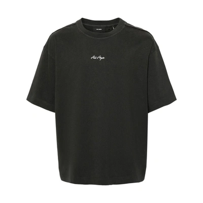 Shop Axel Arigato T-shirts In Grey