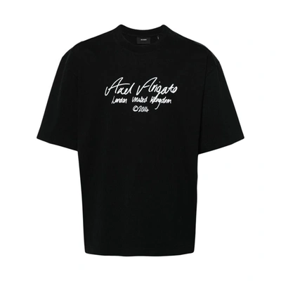 Shop Axel Arigato T-shirts In Black