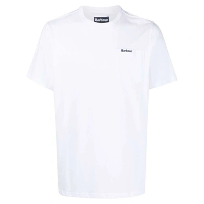 Shop Barbour T-shirts In White
