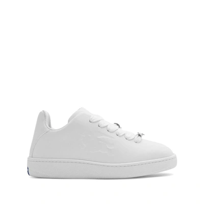 Shop Burberry Sneakers In White