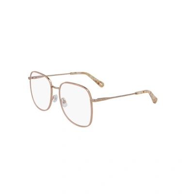 Shop Chloé Ce2162 Eyeglasses In Rose Gold