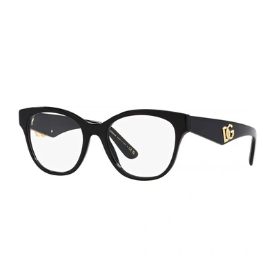Shop Dolce & Gabbana Dg3371 Dg Barocco Eyeglasses