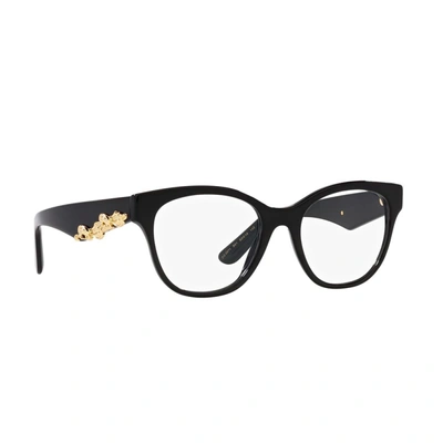 Shop Dolce & Gabbana Dg3371 Dg Barocco Eyeglasses