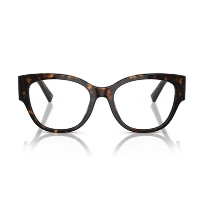 Shop Dolce & Gabbana Dg3377 Dg Crossed Eyeglasses