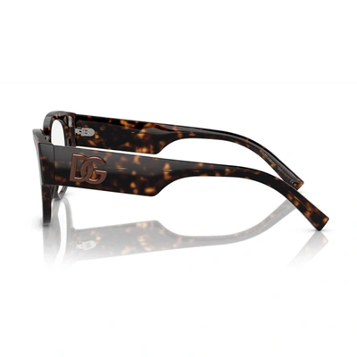 Shop Dolce & Gabbana Dg3377 Dg Crossed Eyeglasses