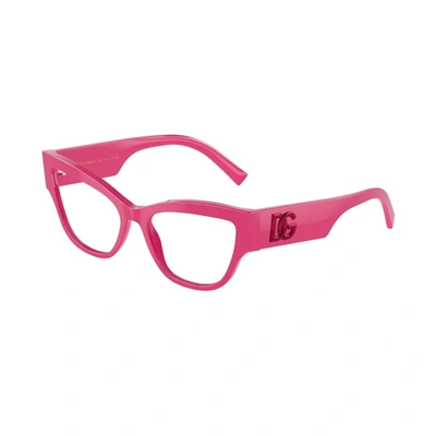 Shop Dolce & Gabbana Dg3378 Dg Crossed Eyeglasses