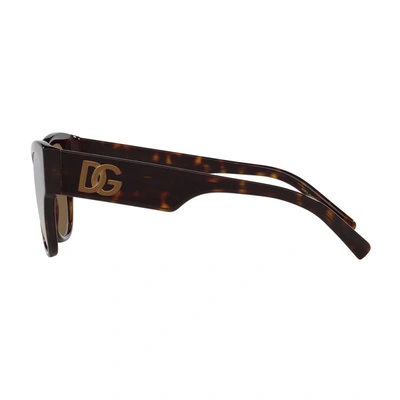 Shop Dolce & Gabbana Dg4449 Dg Crossed Sunglasses