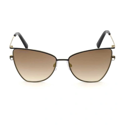 Shop Dsquared2 Dq0301 Sunglasses In Gold