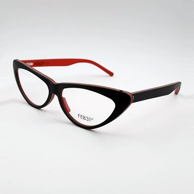 Shop Feb31st Bella Eyeglasses In Black