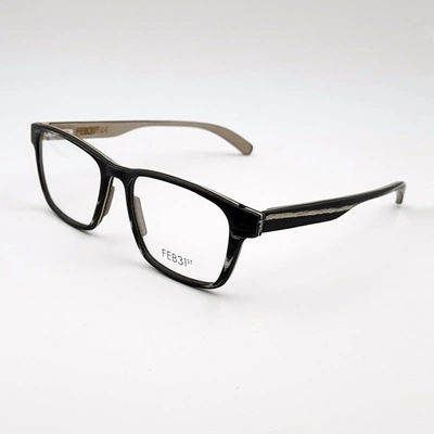 Shop Feb31st Hugo Eyeglasses In Black