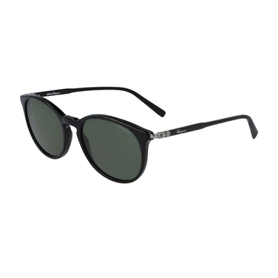 Shop Ferragamo Salvatore  Sf911sp Sunglasses In Black