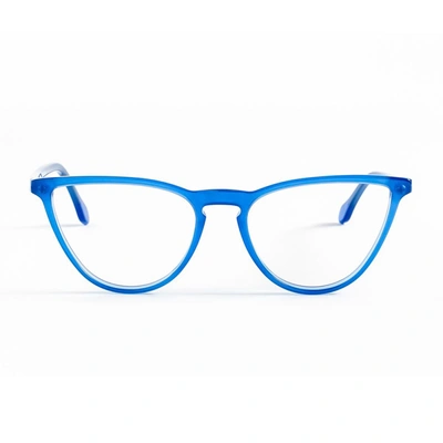 Shop Germano Gambini Gg120 Eyeglasses In Blue