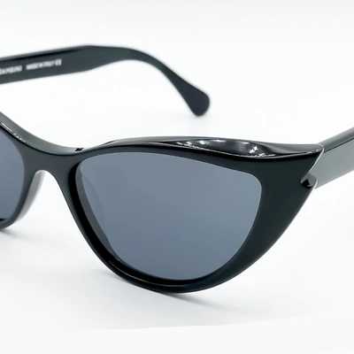 Shop Germano Gambini Wave Sunglasses In Black