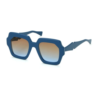 Shop Giuliani Occhiali Giuliani H175s Sunglasses In Blue
