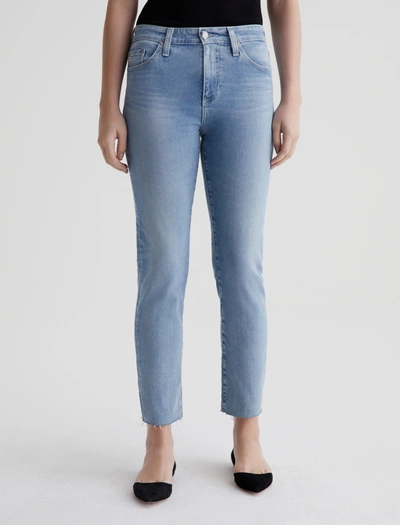 Shop Ag Jeans Mari Crop In Blue