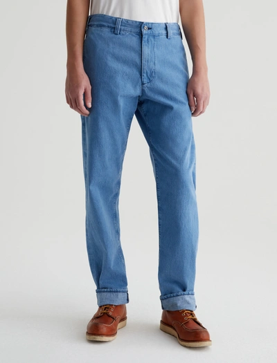 Shop Ag Jeans Lochlan Selve Trouser In Blue