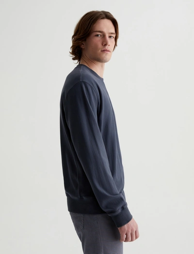 Shop Ag Jeans Arc Panelled Sweatshirt In 5 Years Melange Smoke