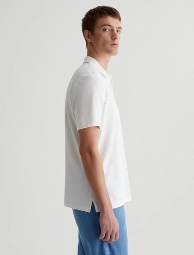 Shop Ag Jeans Bryce Johnny Collar In White