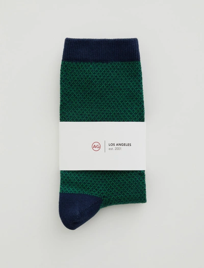 Shop Ag Jeans Crew Sock In Green