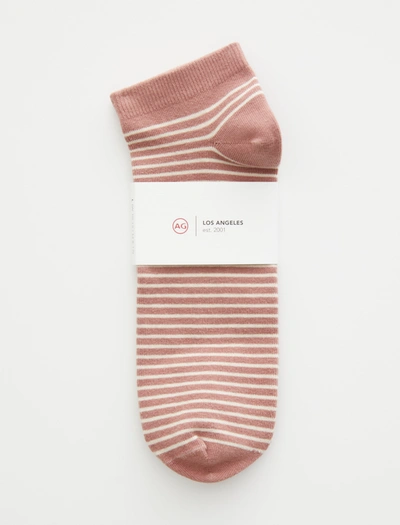 Shop Ag Jeans Ankle Sock In Pink