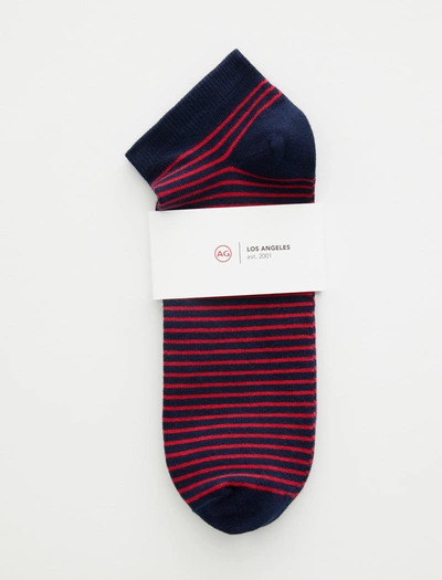 Shop Ag Jeans Ankle Sock In Red