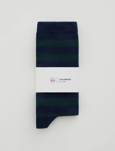 Shop Ag Jeans Crew Sock In Blue