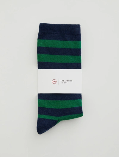 Shop Ag Jeans Crew Sock In Green