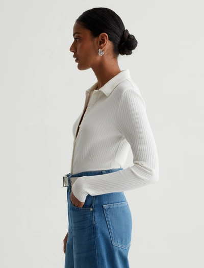 Shop Ag Jeans Jolan Top In White