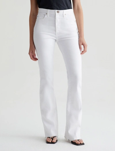 Shop Ag Jeans Alexxis Boot In White