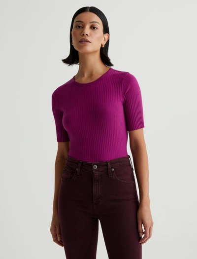 Shop Ag Jeans Astley Top In Pink