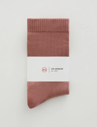 Shop Ag Jeans Crew Sock In Pink