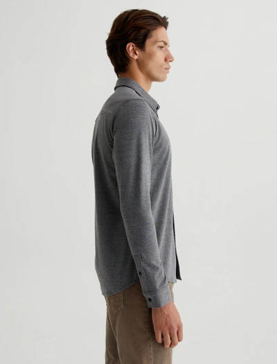 Shop Ag Jeans Mason Shirt In Grey