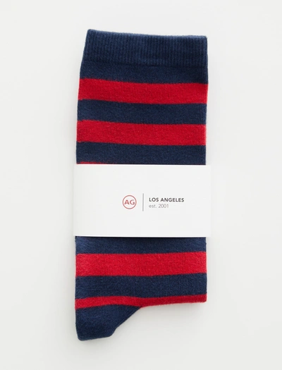 Shop Ag Jeans Crew Sock In Red