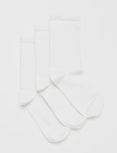 Shop Ag Jeans Ryland Sock 3-pack In White