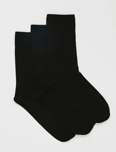 Shop Ag Jeans Ryland Sock 3-pack In Black