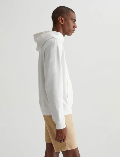 Shop Ag Jeans Arc Hoodie In 5 Years True White