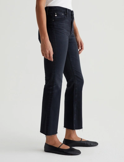 Shop Ag Jeans Farrah Boot Crop In Black