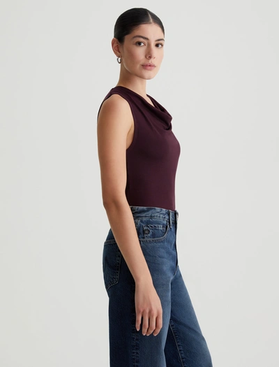 Shop Ag Jeans Vibia Top In Red