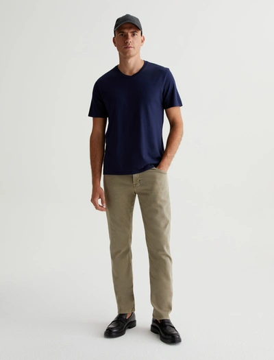 Ag Bryce Vee Shirt In Deep Navy In Blue