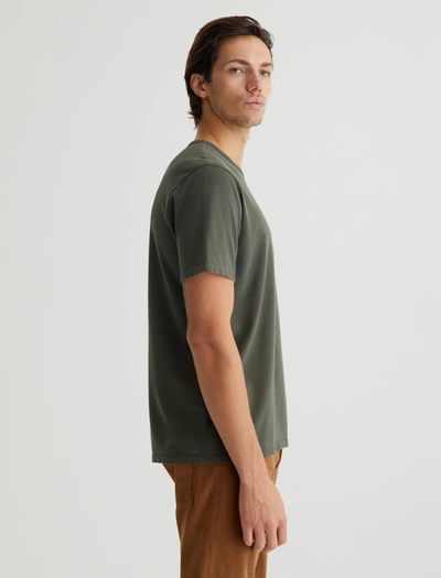 Shop Ag Jeans Bryce Crew In Green